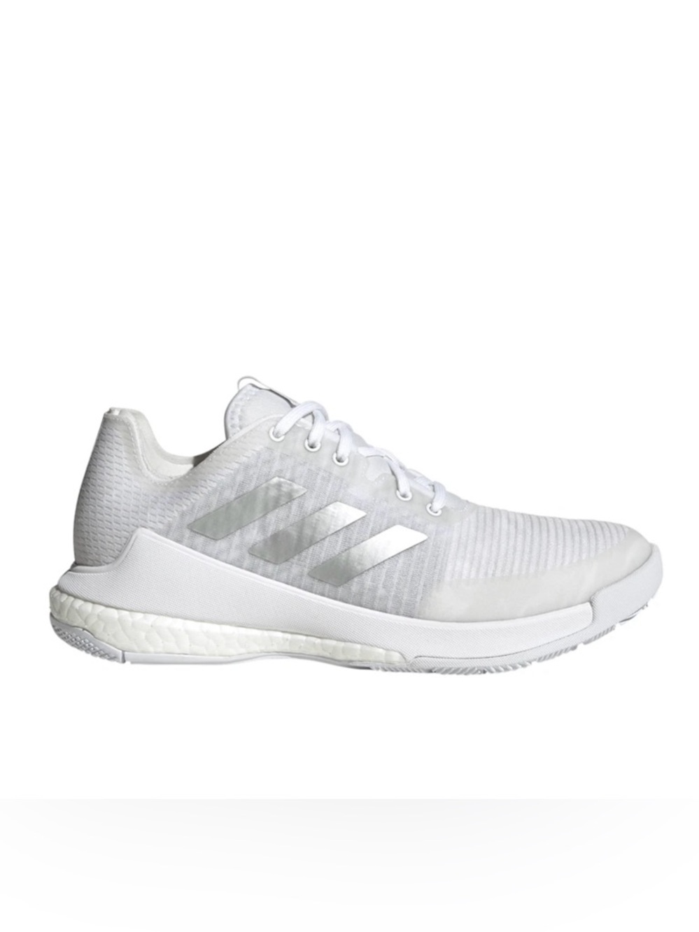 ADIDAS CRAZYFLIGHT SHOES WHITE GUM WOMENS SIZE 10